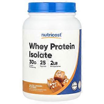 Nutricost, Whey Protein Isolado, Caramelo Salgado, 907 g (2 lb)