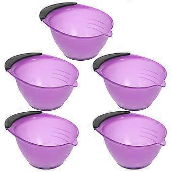 Hair Color Bowl Durable Hairdressing Dyeing Bowl for 20Pcs Usage