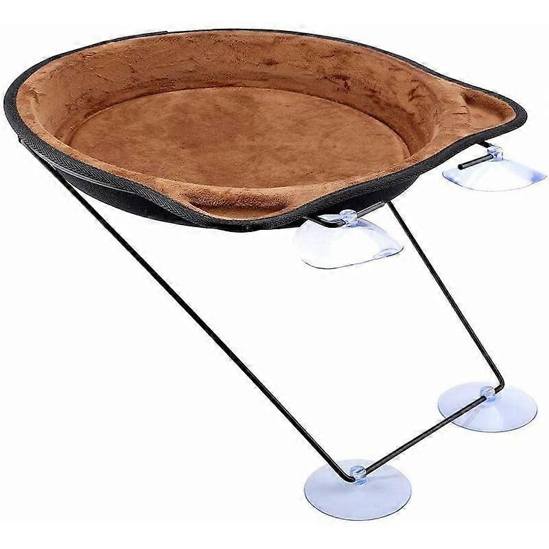 Foldable Window Cat Perch with Suction Cups for Small Cats