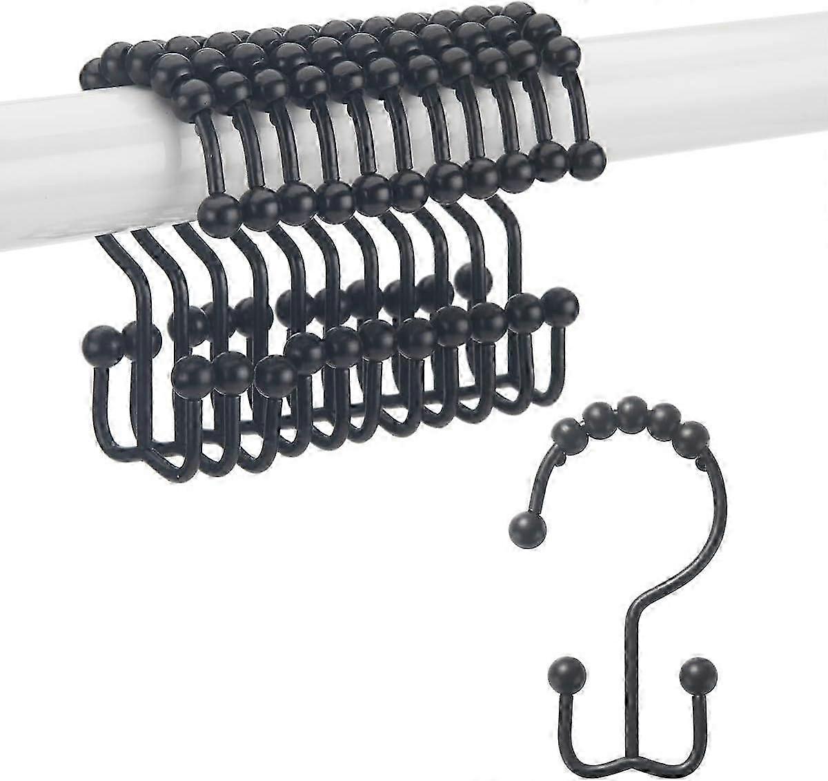 Rustproof Stylish Shower Curtain Hooks