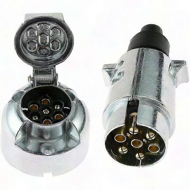 Trailer Socket Plug Waterproof Aluminum Alloy Electrical Connector