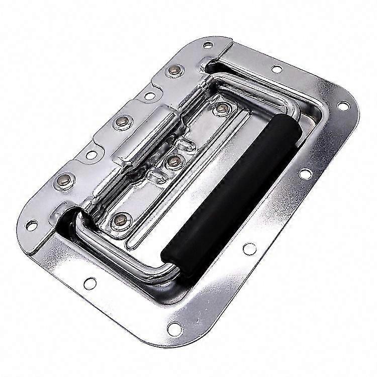 Rustproof Iron Folding Crate Handles - Anti-Deformation Spring Pull Handles