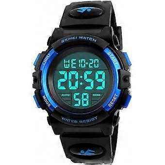 Outdoor Sports Watch for Boys 6-15 Years, Multifunctional Digital Analog Chronograph, LED, 50M Waterproof, Alarm & Calendar