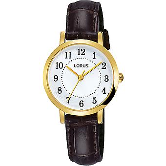 Lorus woman Quartz Analog Women's Watch with RG258MX9 Cowskin Bracelet
