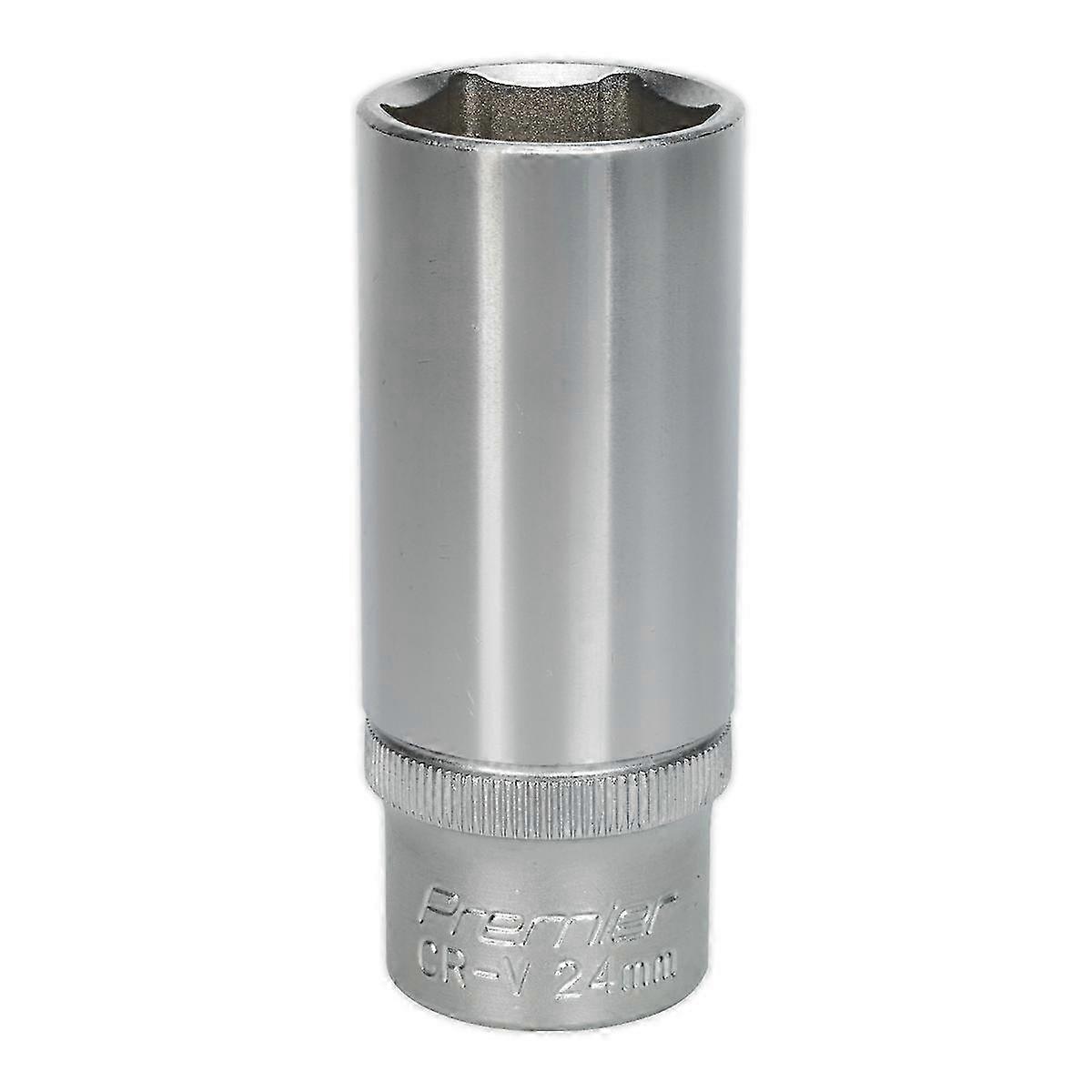 Sealey S1224D Walldrive Socket 24Mm Deep 1/2Sq Drive