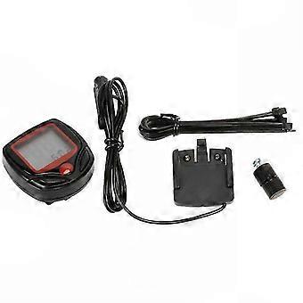 Mountain Bicycle Speedometer Pulse Code Meter Tachometer Speed Marker