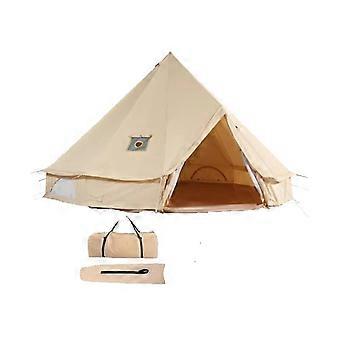 Bell Tent Canvas - 3 Meter Diameter - 4 Seizoenen - Ademend TC-Katoen - Voor Kamperen En Outdoor