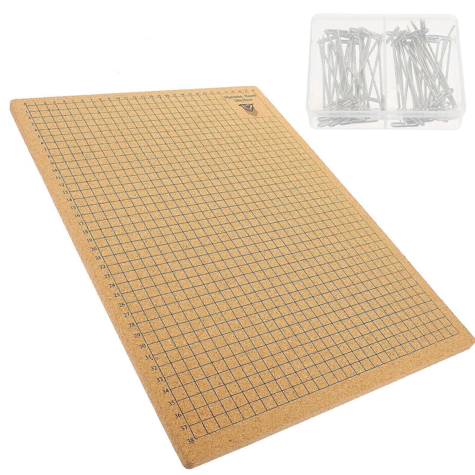 Light Brown Cork Weaving Craft Board