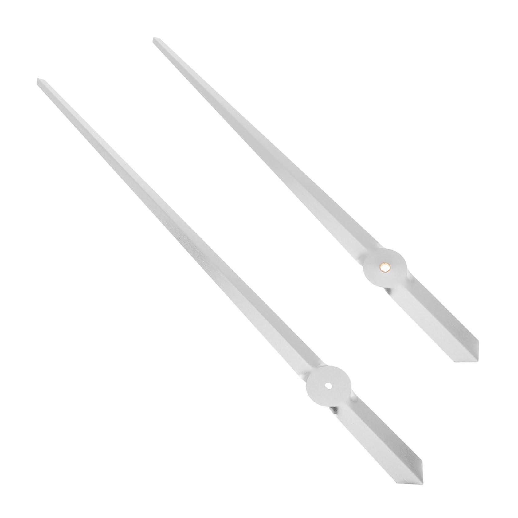 Gloss Plated Quartz Clock Hands Replacement Kit for DIY Wall Clock , Durable and Easy Install