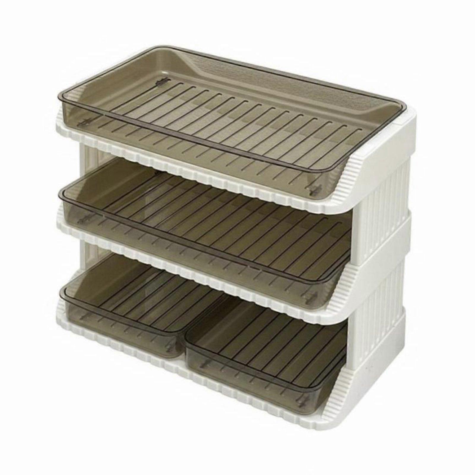 Stackable Drawer Drawer Organizer Multitier Design Cosmetics Holder Large
