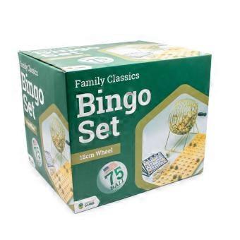 LPG Classics United States Edition Bingo Set with Metal 18cm Cage and Balls