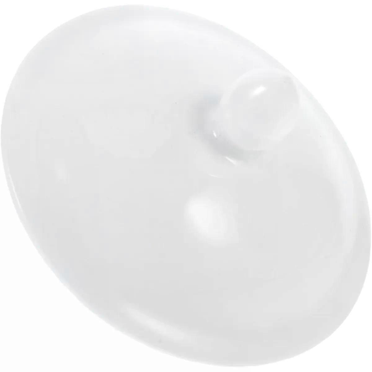 White Ceramic Mug Cover Replacement Drink Lids for Teacups