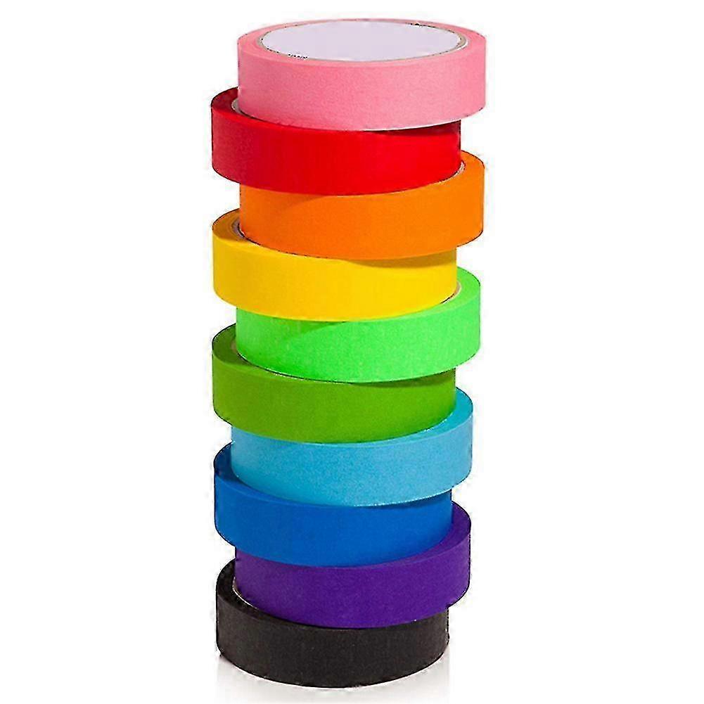 20m 10 Colour Removable Tape Set