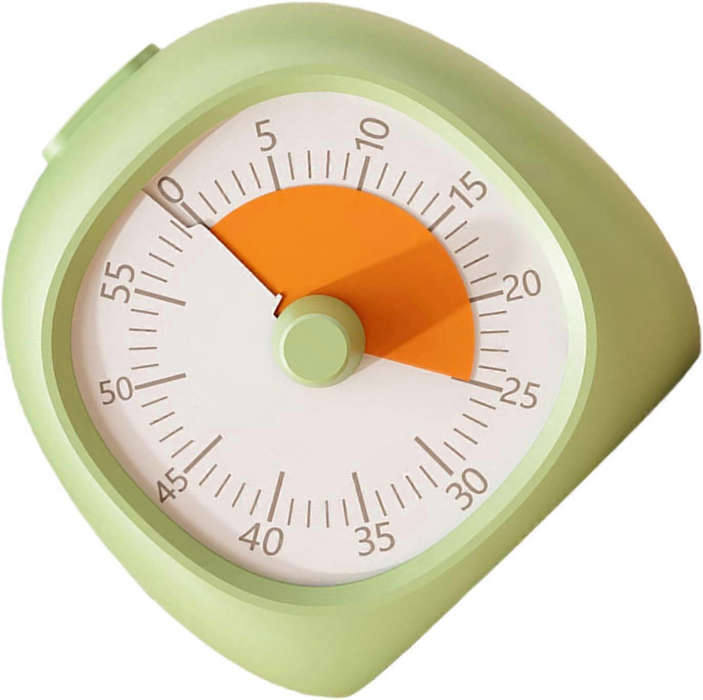 Learning Timer with Clear Display Easy Operations 60 Min Clock Visual Timer