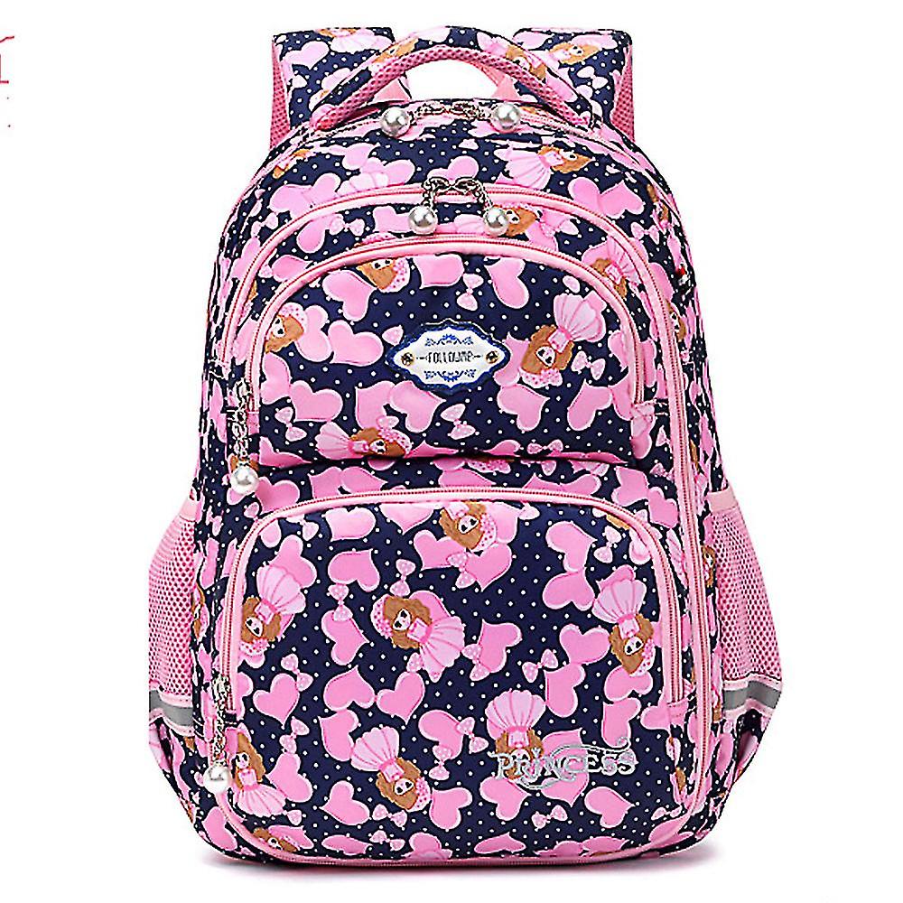 Children's Schoolbag Girl Love Princess Print Backpack Primary School Schoolbag