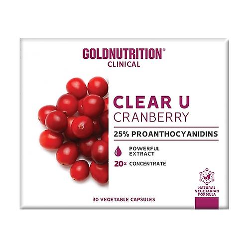 Clear-u Cranberry 30 capsules