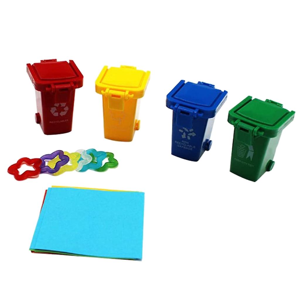 Bird Training Toy Set Mini Desktop Sorting Bin for Parrots Budgies Cockatiel