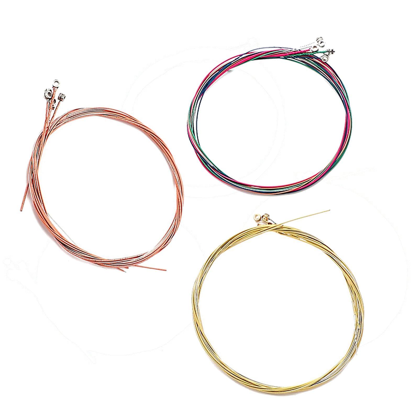 Coated Guitar Strings Rustproof for Folk Guitar 6 Strings Classical Guitar