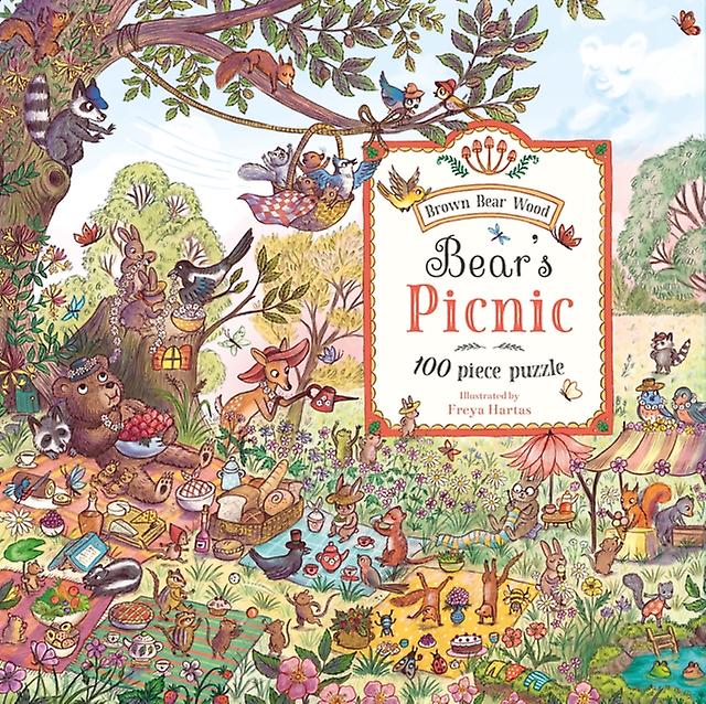 Bears Picnic Puzzle Jigsaw Book