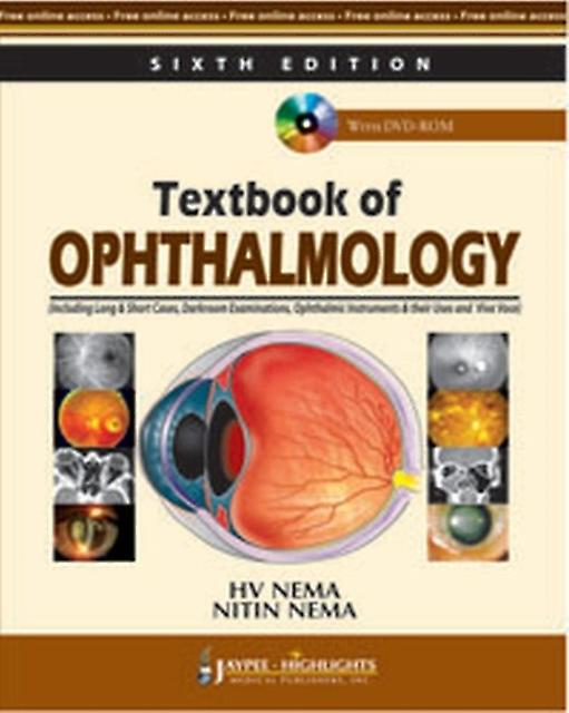 Textbook Of Ophthalmology by Nitin Nema Paperback Book