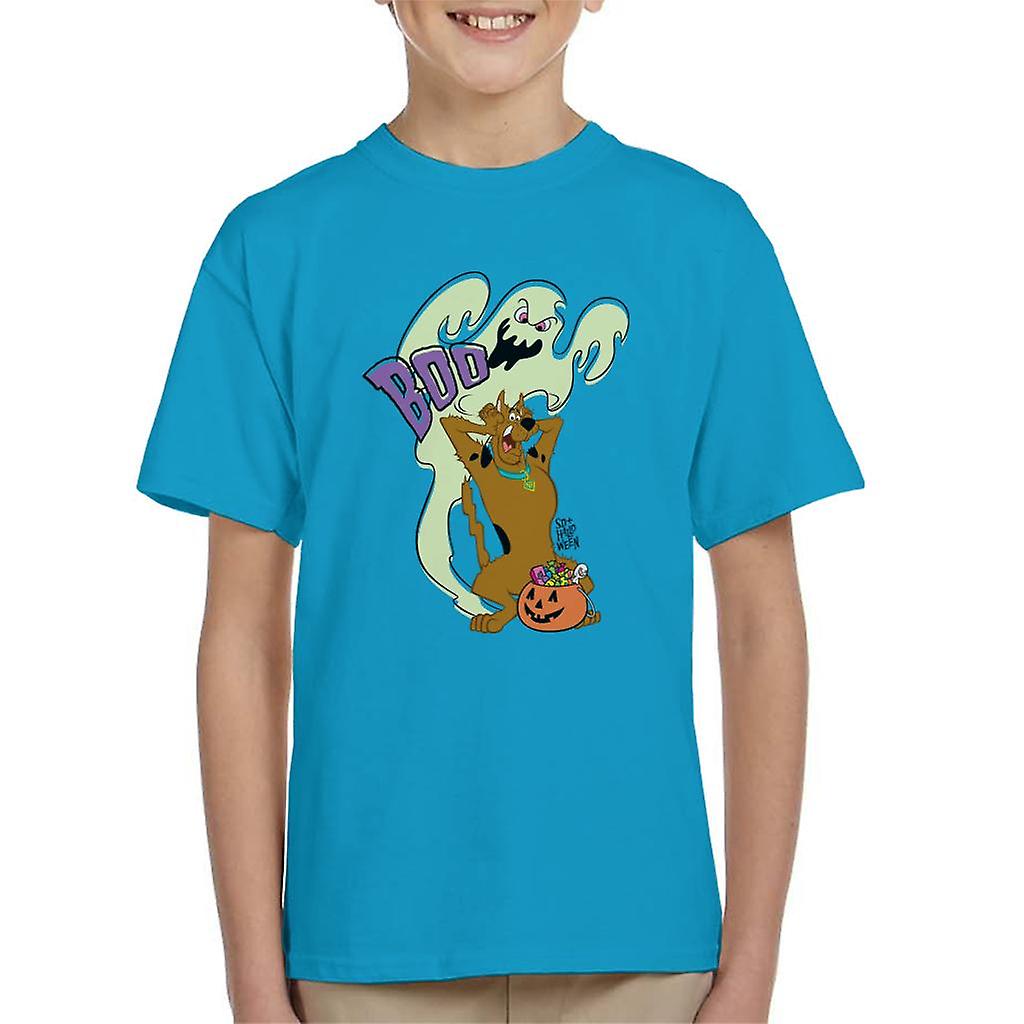 Scooby Doo Halloween Ghost Boo Kid's T-Shirt