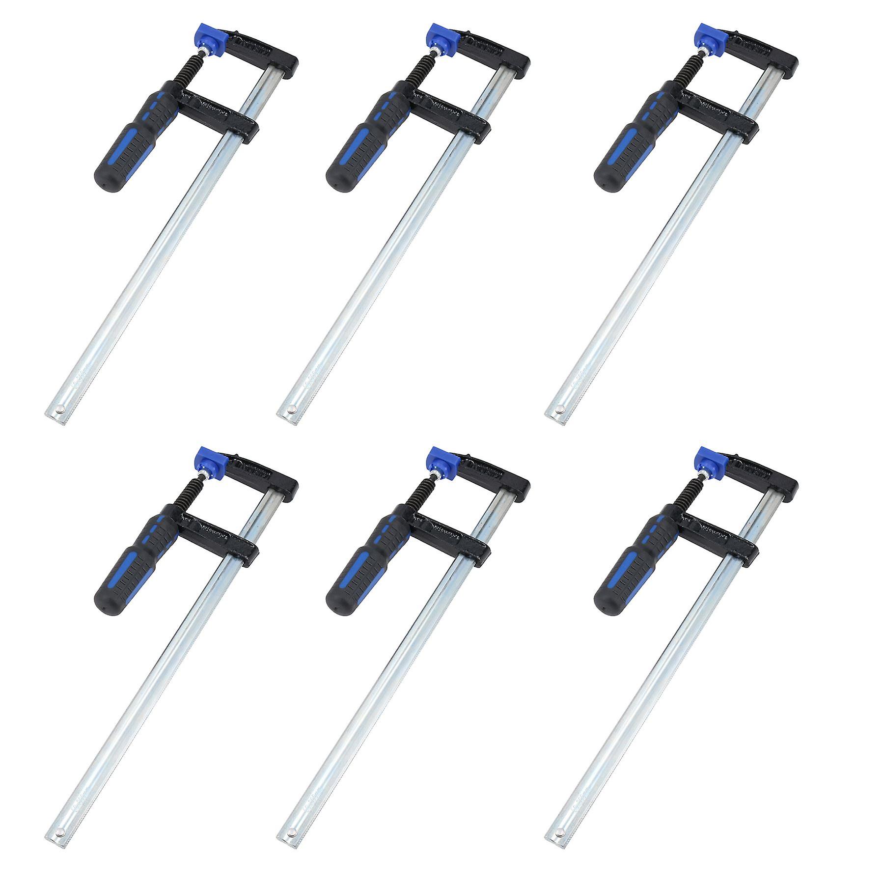 Sliding F Clamp Bar Profile Clamp Holder Fastener Fastening 300mm x 50mm 6pc