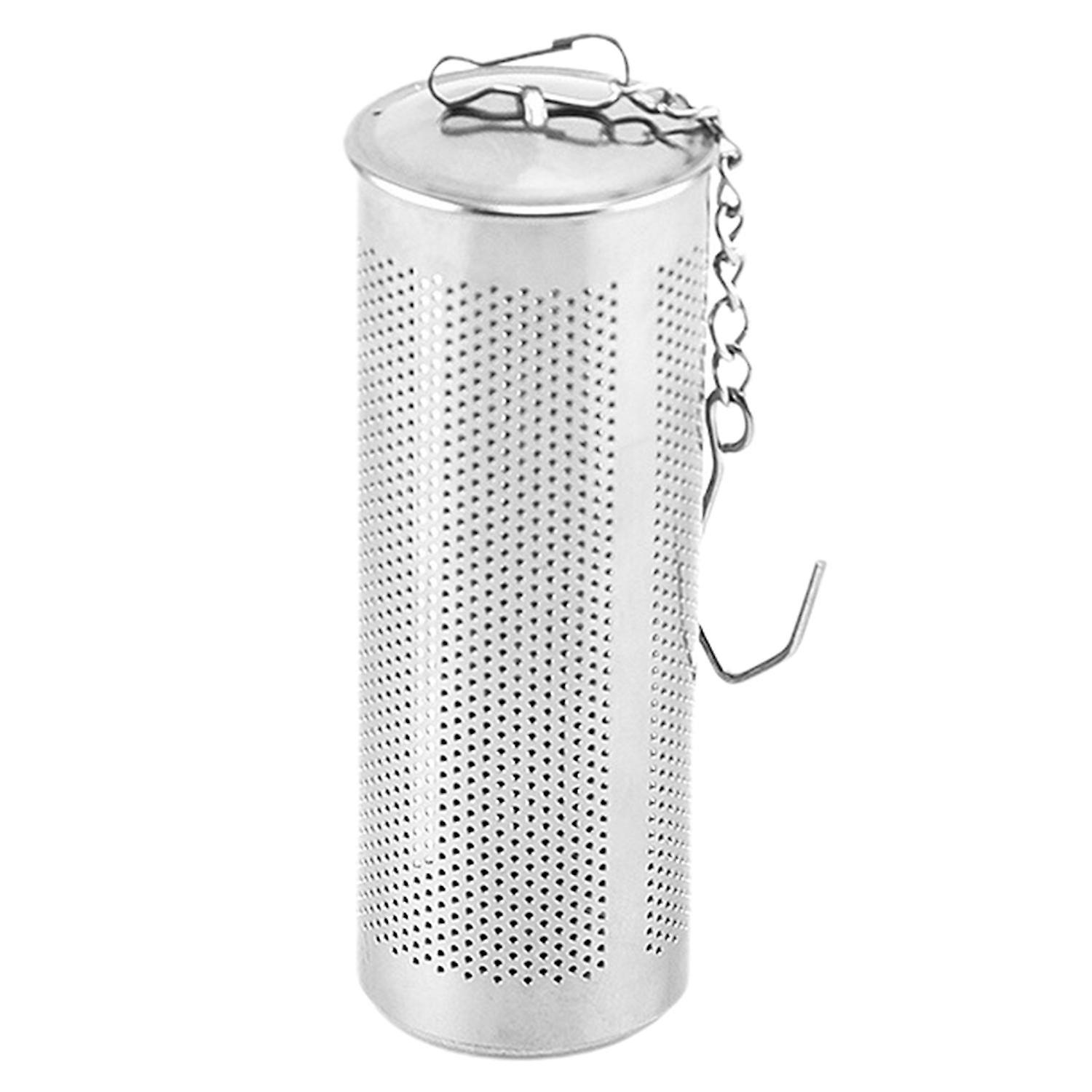 Tea Infuser with Chain Anti-deformed Spill Resistant Even Drainage Fine Mesh Tea Filter for Office