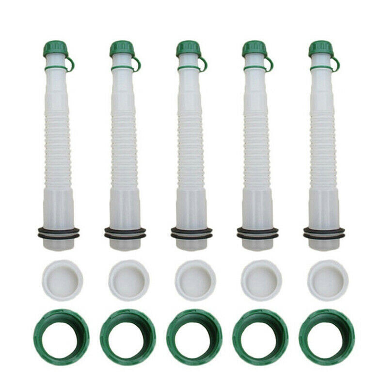 Spout Replacement And Vent Kit Flexible Pour Nozzles Spout Parts For Gas Can Fuel Water Jug Use