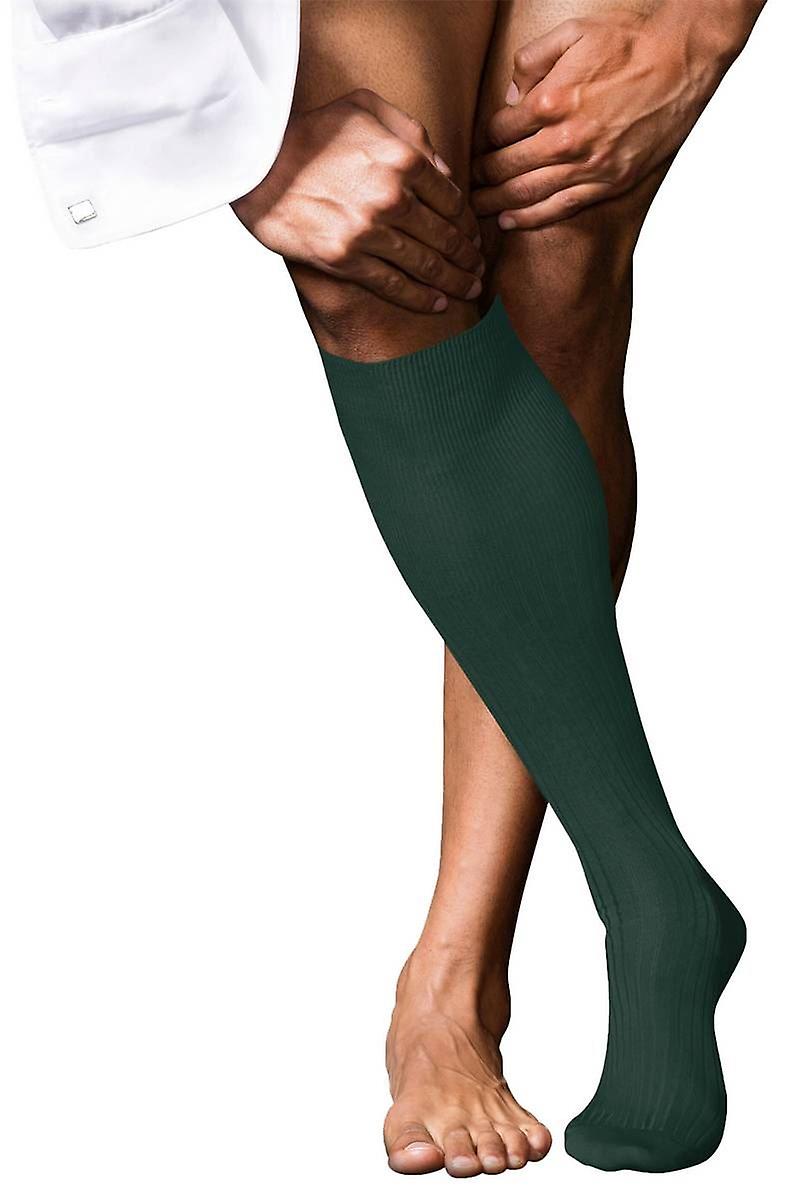 Falke No 10 Pure Fil d´Écosse Knee High Socks - Hunter Green