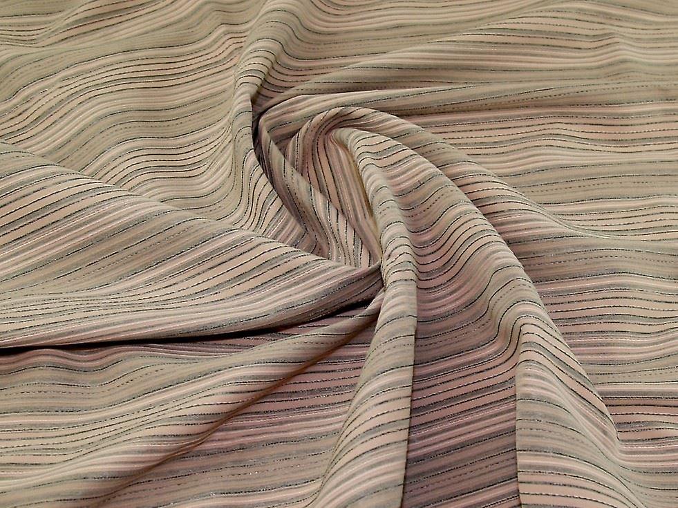 Minerva Stretch Woven Bengaline Fabric Blush - per metre