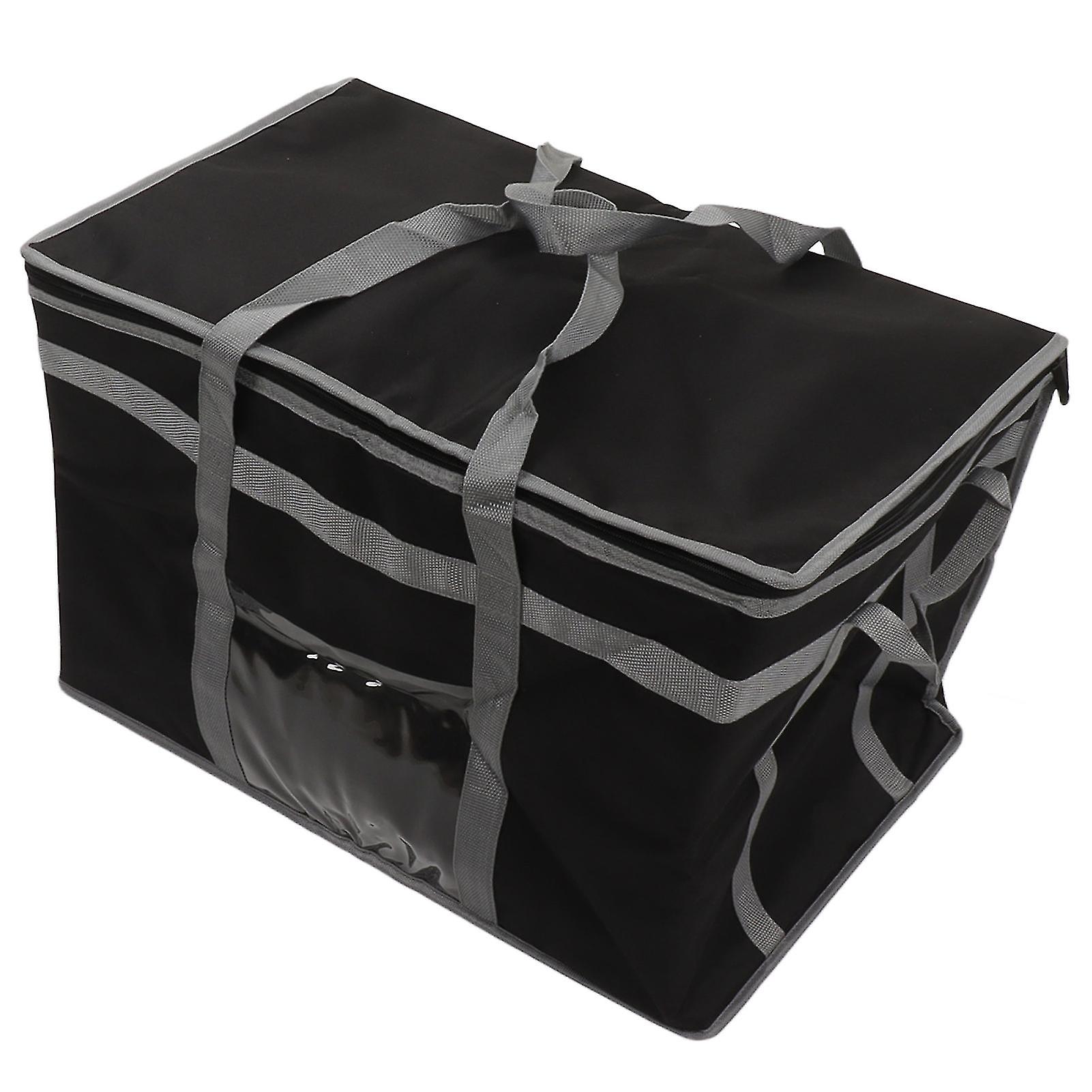 Insulated Bag 38L Large Capacity Reusable Cooler Bag Lunch Bag with 2 Handle for Food 