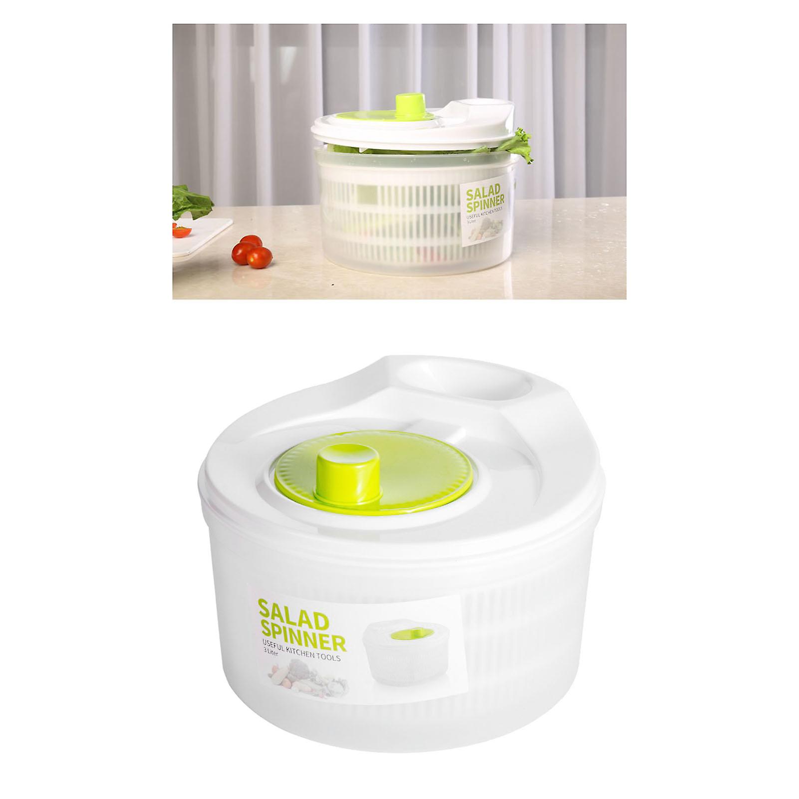 Plastic Salad Spinner 330g Multifunctional Veggie Dryer Bowl