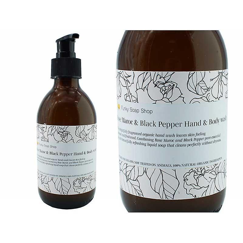 Hand & Body Wash - Rose Maroc & Black Pepper