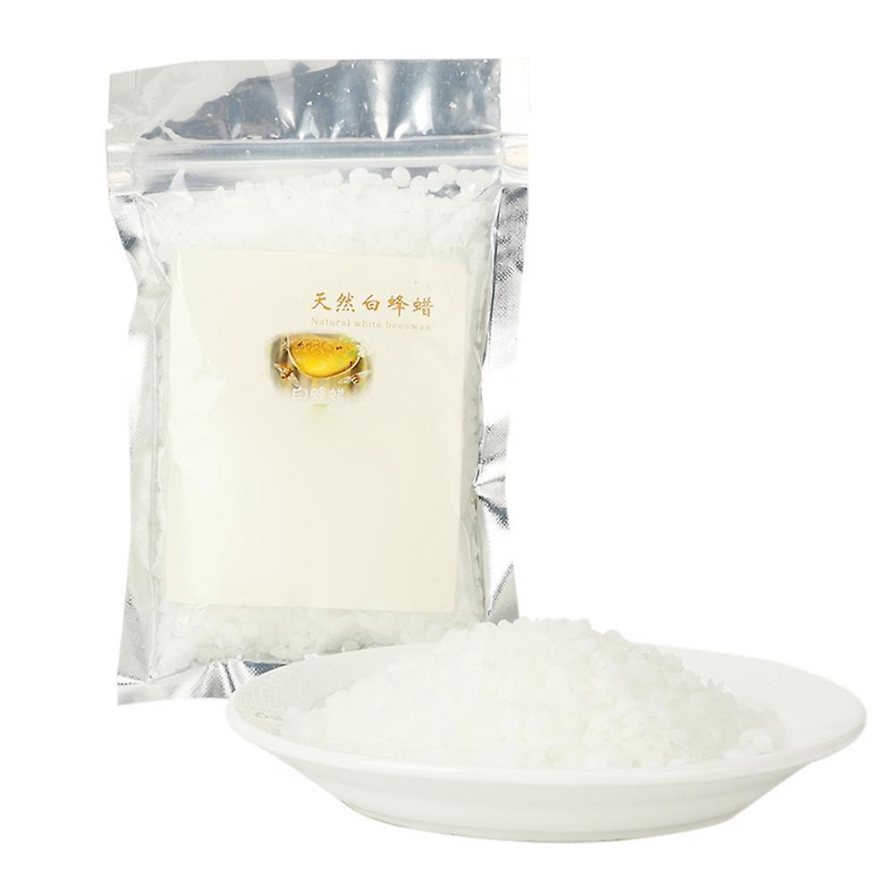 Cire d'abeille blanche naturelle, rouge à lèvres, baume à lèvres, cosmétique, sans odeur (100 g)