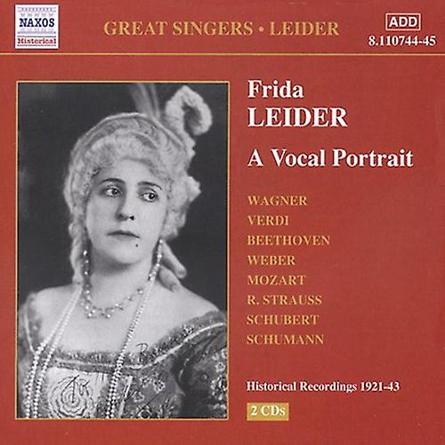Freida Leider - Vocal Portrait  [COMPACT DISCS] USA import