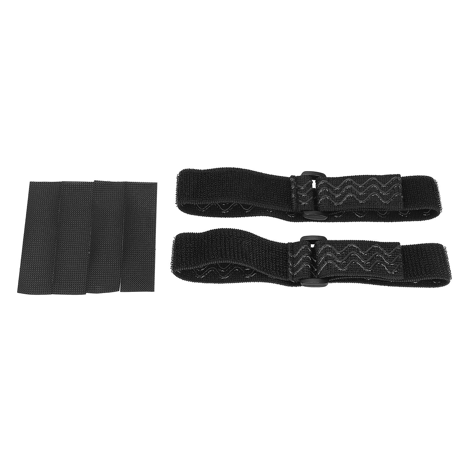 2 Pack Anti-Slip Knee Boots Straps Fixed Straps with 4 Adhesive Strips