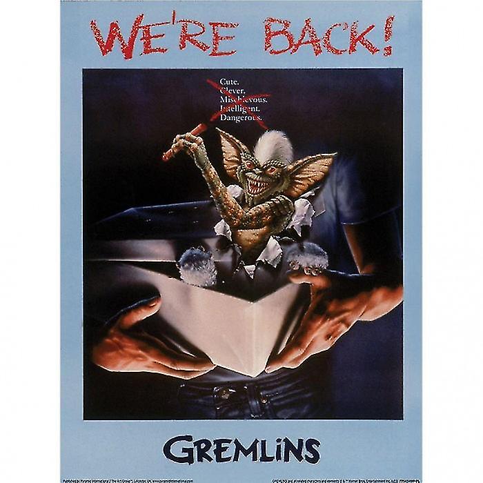 Gremlins We're Back Paper Plakat