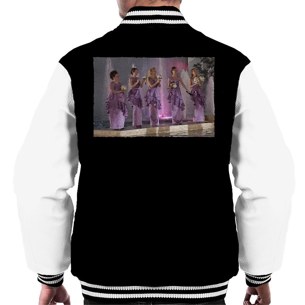 Brudtärnor Brudfest Bröllop Stage Män's Varsity Jacket