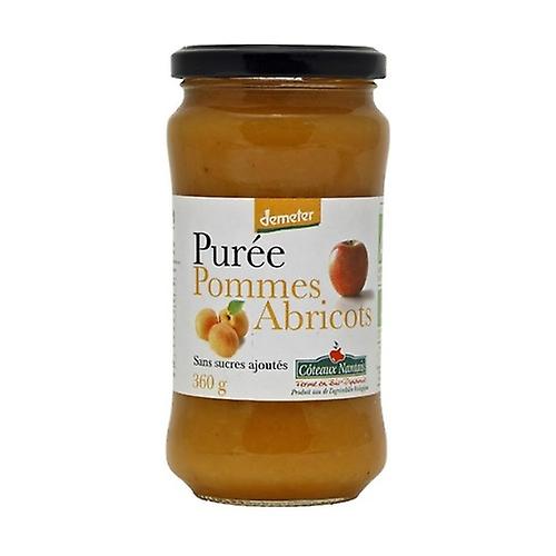 Apricot Apple puree without sugar 360 g
