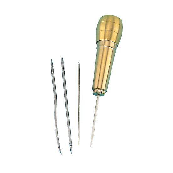 Awls Compact Sewing Kit Sharp Shoes Awl for Ergonomically Handle Cobbler