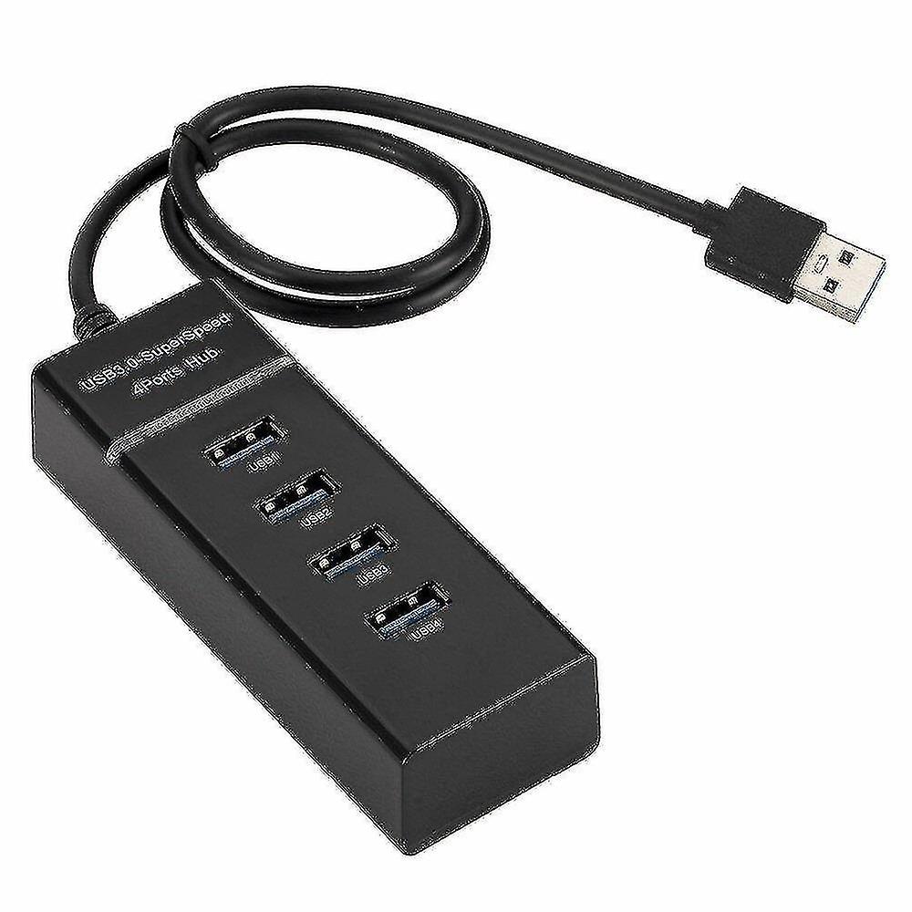 High-speed Usb 3.0 Hub Multi 4 In 1 Usb Splitter 4 Ports Expander Independent Led Indicator For Pc