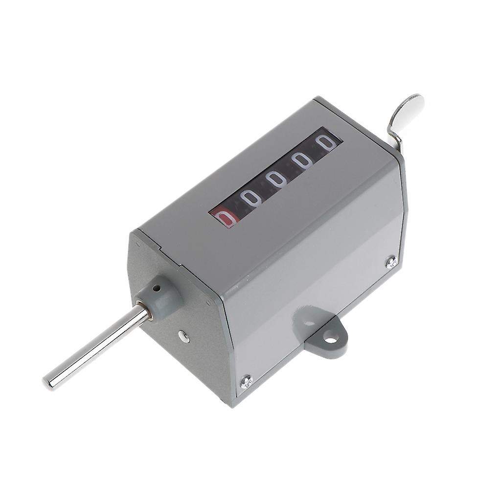 1 Pc 75-I Metal Mechanical Resettable 5 Digits Display Rotary ...