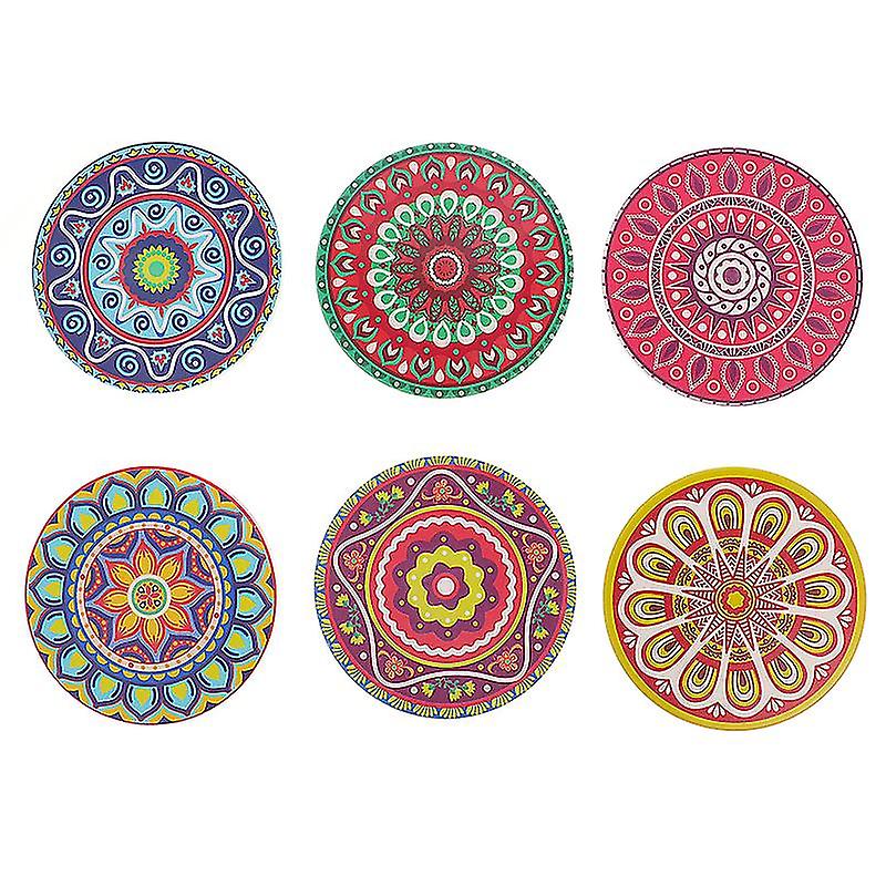 6pcs Absorbent Coasters