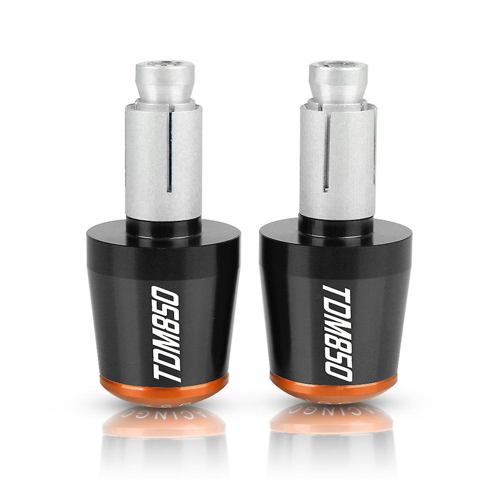 מוט ידית אופנוע מסתיים משקל אחיזת כידון כובעים נגד רטט תקע סילדר עבור ימאהה Tdm 850 Tdm850 1991-2001 1992 1993