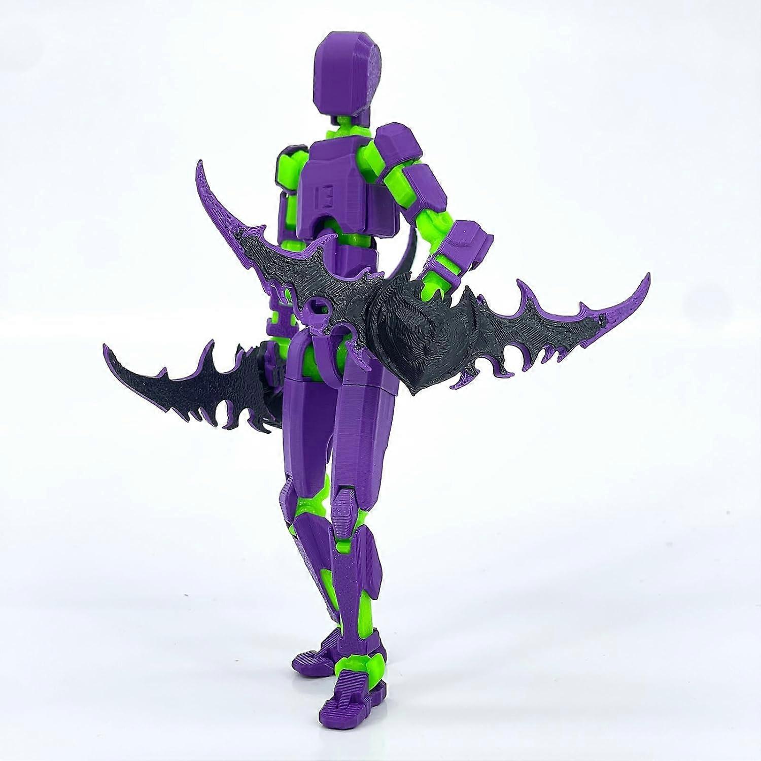 T13 Action Figure Set, Titan 13 Robot Action Figure 3D Printed robo 13 Action Figure Articulated(C)