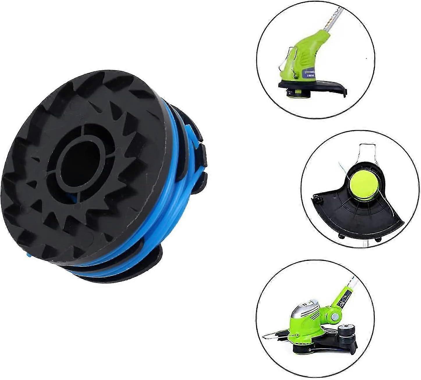 Capuchon Et Bobine De Rechange Pour Débroussailleuse Allister MGTP430 - Compatible GT2836, GT3037, MGTP600