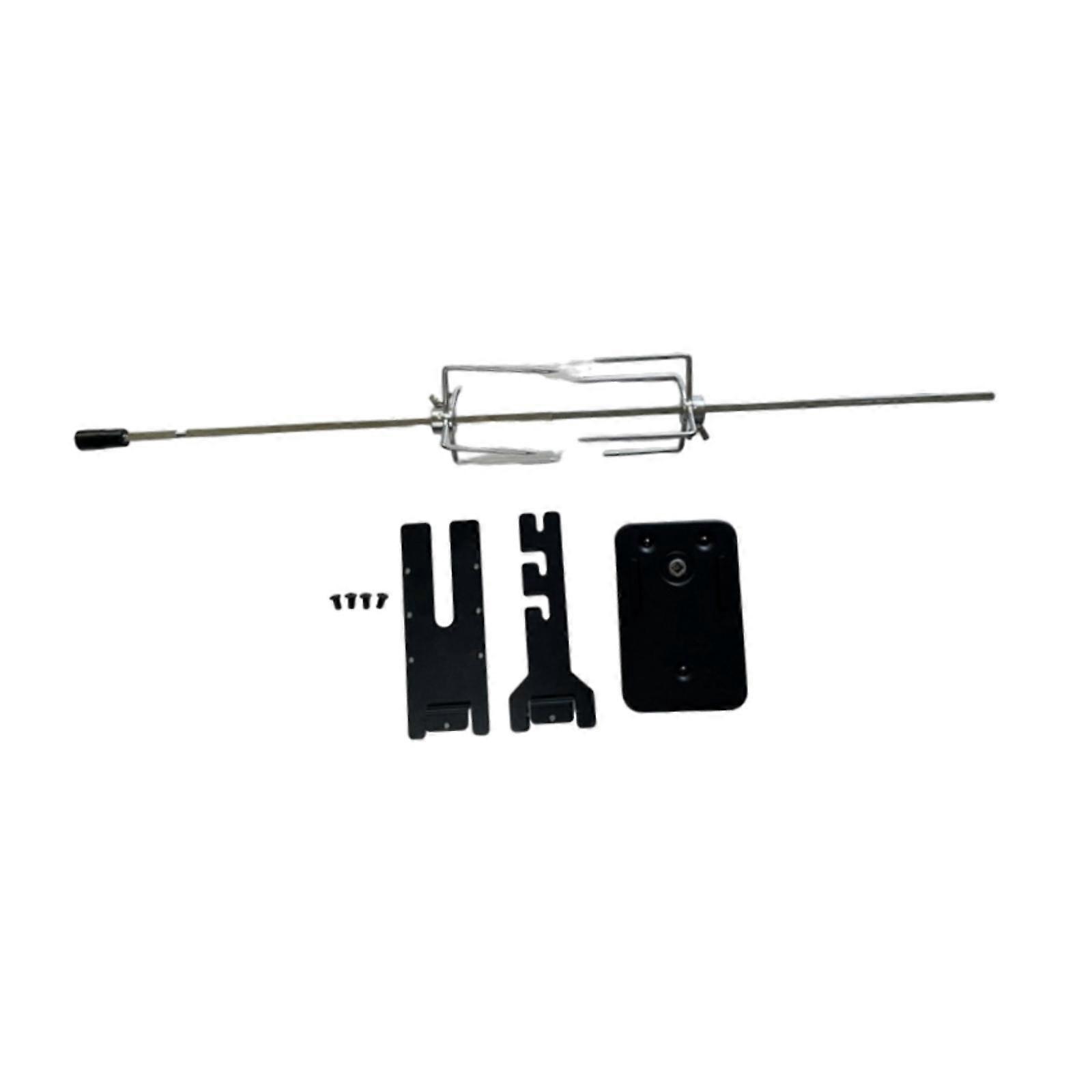 Grill Rotisserie Kit Spit Grill Cooking Tool Chicken Skewers Rotisserie Fork