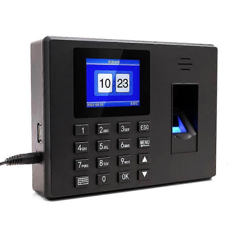 Fingerprint Time And Attendance Machine Portuguese