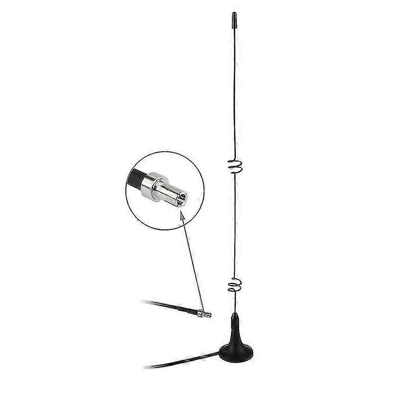 high quality indoor ts9 5dbi 3g antenna(black)
