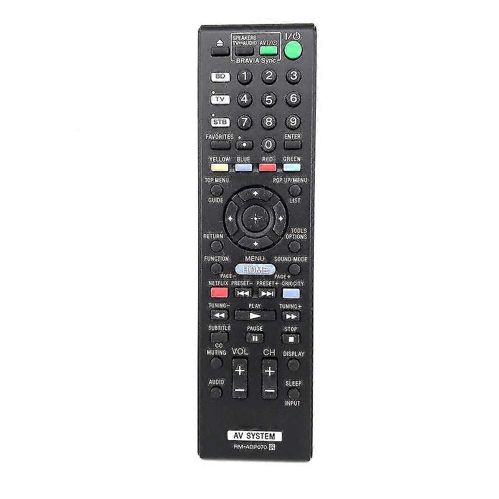 replace rm-adp070 for sony av system remote control bdv-e780w bdv-e980w